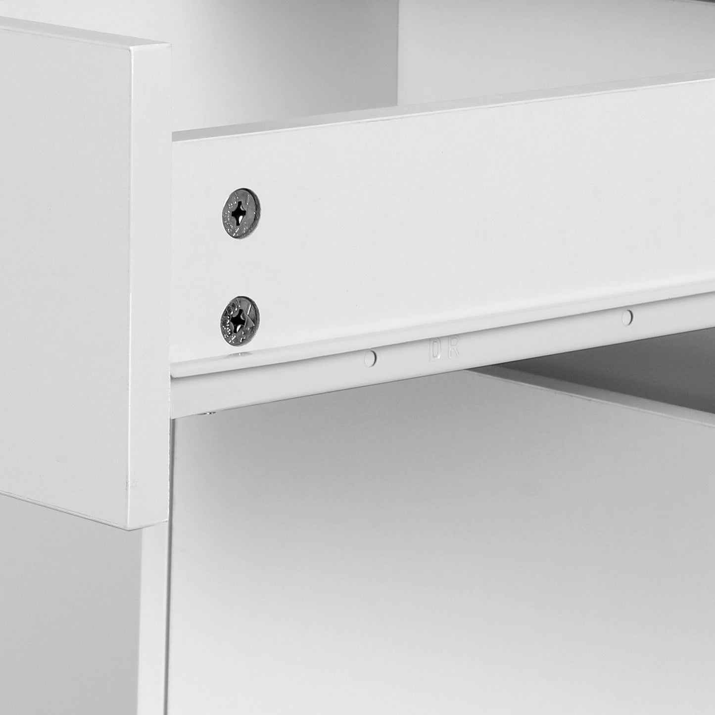 Marlook Computer Desk Office Study Desks Table Drawer Bookshelf Cabinet