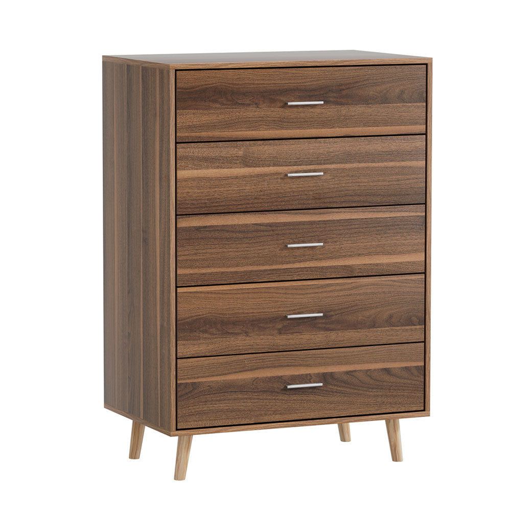 Marlook 5 Chest of Drawers - MIRI Walnut