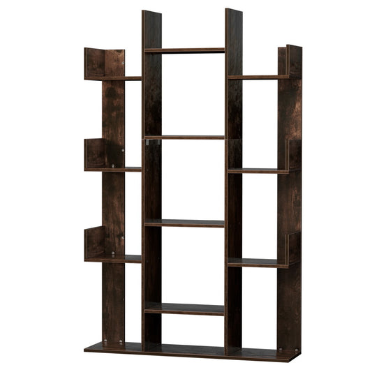Marlook Tree-Shaped Bookshelf ROMI Walnut