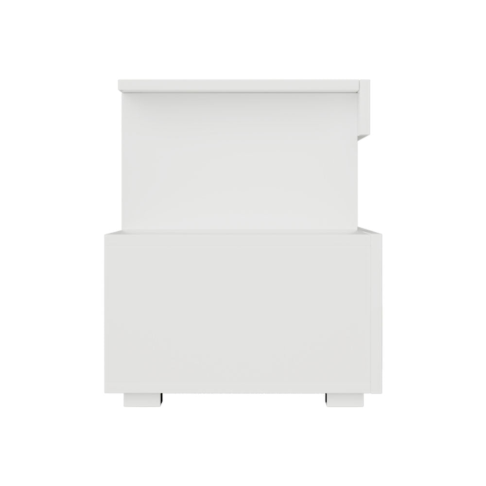Marlook Entertainment Unit TV Cabinet LED 215cm White Caya