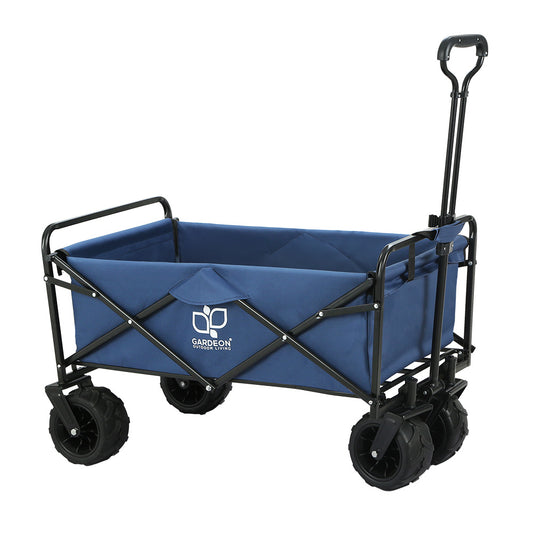 Marlook Garden Cart Folding 120kg Trolley Camping Wagon Barrow Outdoor Beach