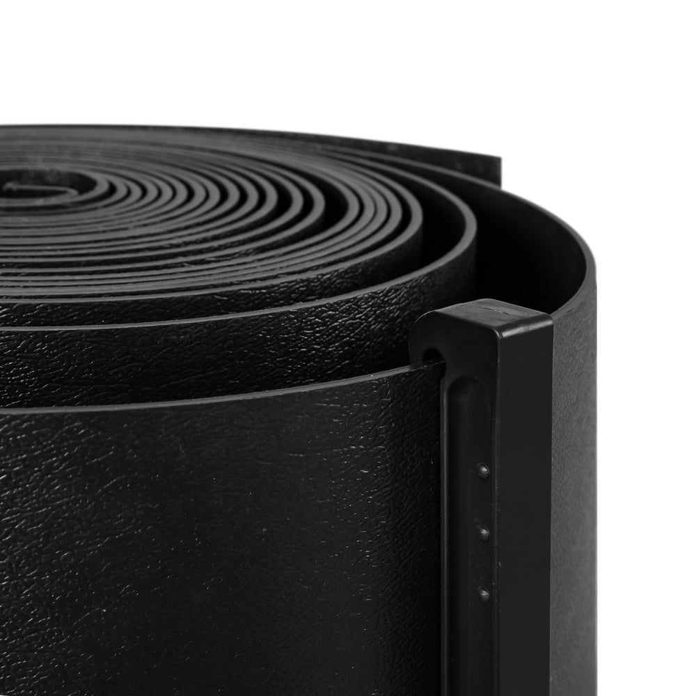 Marlook Garden Edging 15CM x 10M Border Support Landscape Edge Black