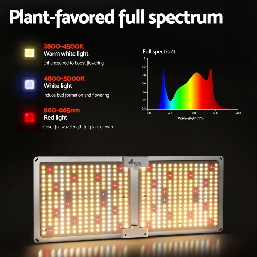 Marlook Max 2200W Grow Light LED Full Spectrum Indoor Plant All Stage Growth