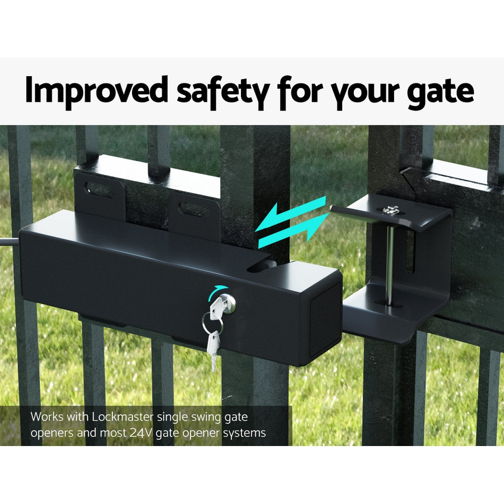 Marlook Automatic Electric Gate Lock for DC 24V Swing Gate Opener Gate Lock