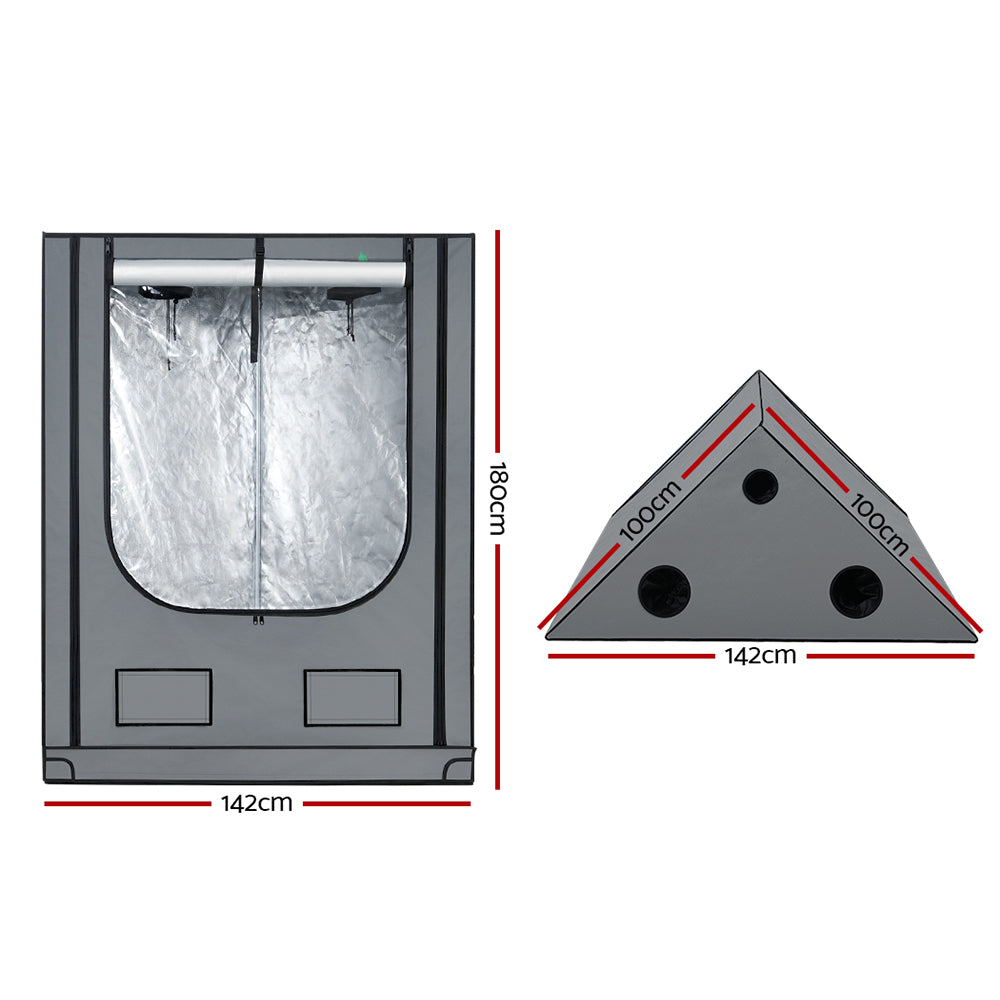 Marlook Grow Tent Kits Hydroponics Kit Indoor Grow System 142X100X180CM