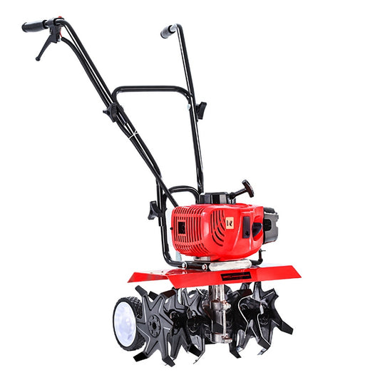 Marlook 88CC Tiller Rototiller Garden Cultivator 6 Blades Soil Power Rotary Hoe