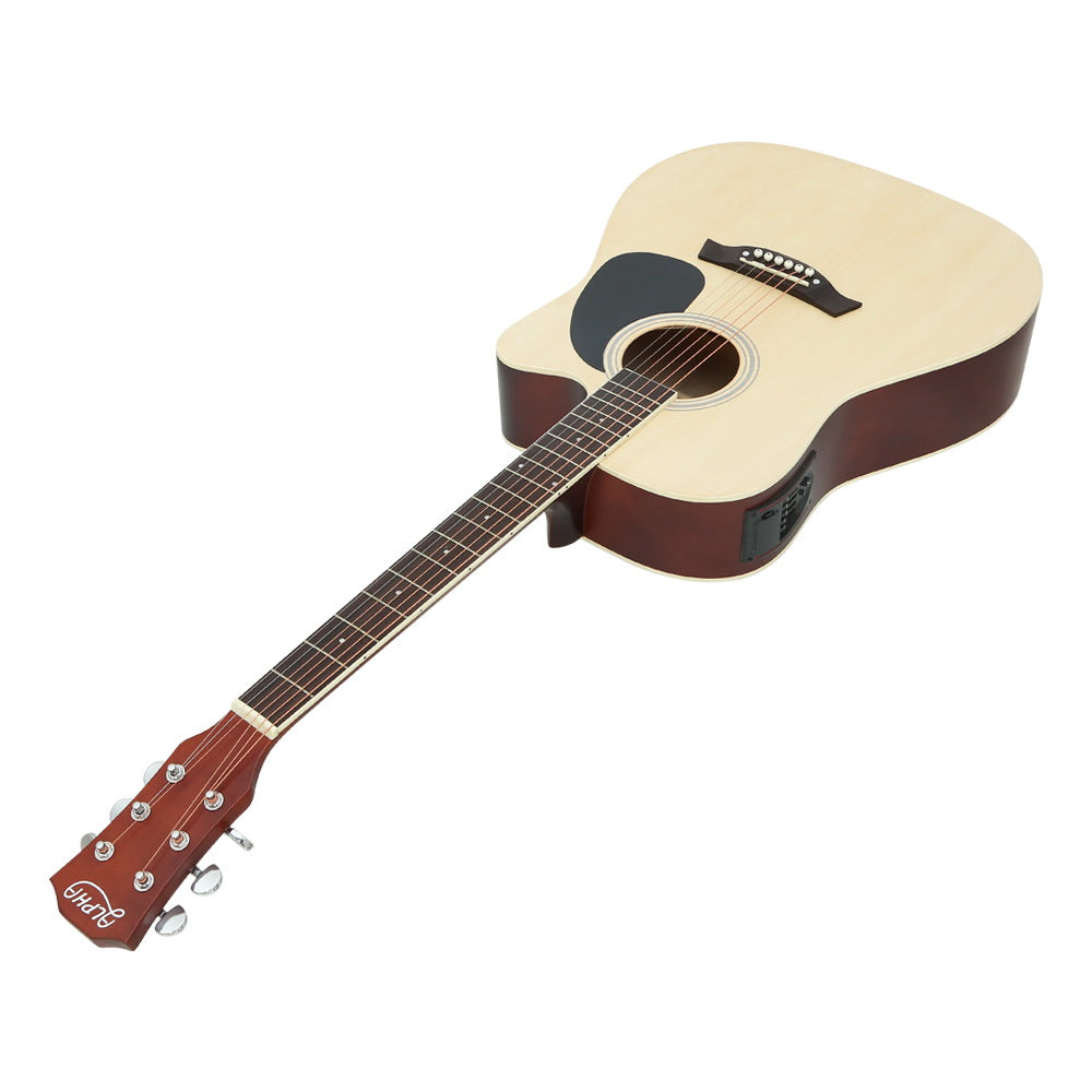 Marlook 41 Inch Acoustic Guitar Equaliser Electric Output Jack Cutaway Wood
