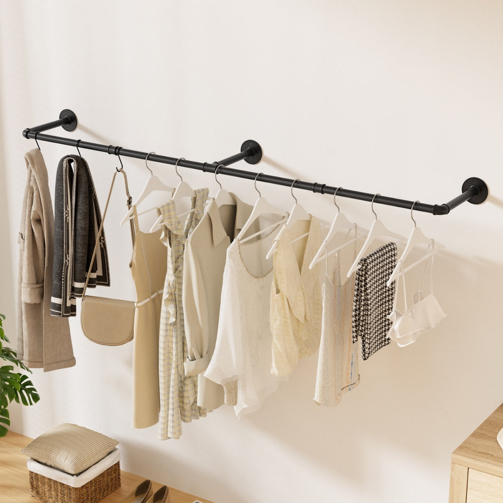 Marlook Clothes Rack Floating Metal