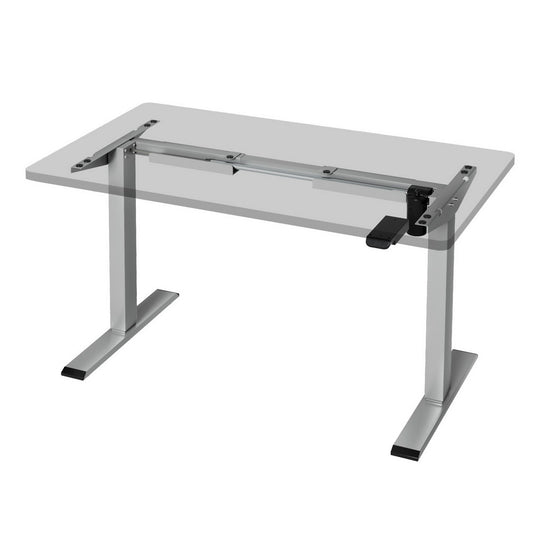 Marlook Electric Standing Desk Frame Only Height Adjustable 70KG Load Grey