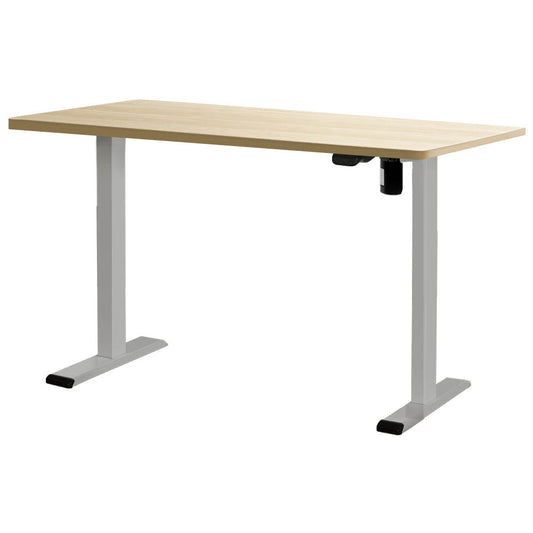 Marlook Standing Desk Motorised 140CM White Oak