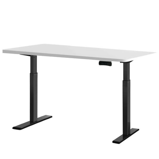 Marlook Standing Desk Motorised Dual Motor White 140CM