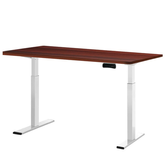 Marlook Standing Desk Motorised Dual Motor 140CM Walnut