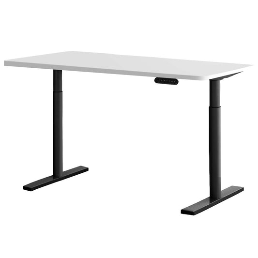 Marlook Standing Desk Motorised Electric Dual Motor White 140CM