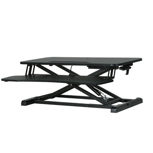Marlook Standing Desk Riser Height Adjustable Black 80CM