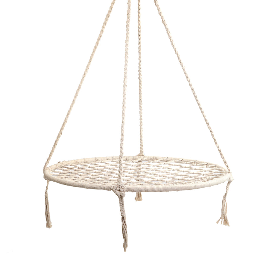 Marlook Hammock Chair Outdoor Tree Swing Nest Web Hanging Seat 100cm