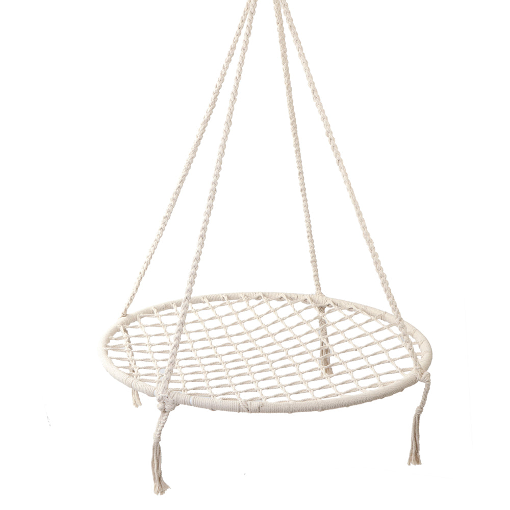 Marlook Hammock Chair Outdoor Tree Swing Nest Web Hanging Seat 100cm