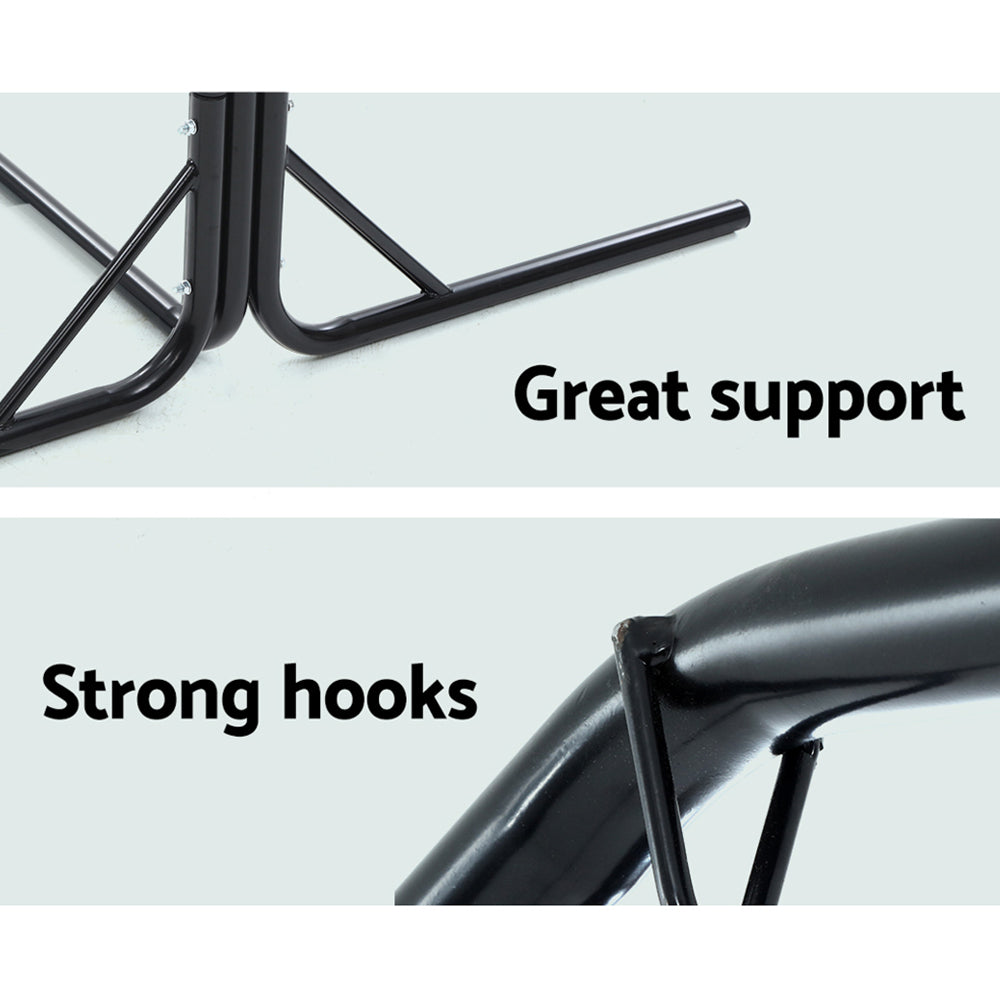 Marlook Hammock Chair Steel Stand 2 Person Double Outdoor Heavy Duty 200KG