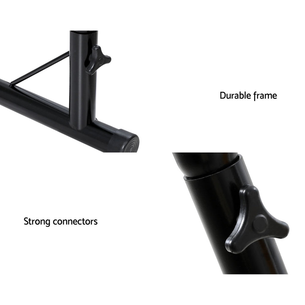 Marlook Hammock Chair Steel Stand Outdoor Furniture Heavy Duty Black