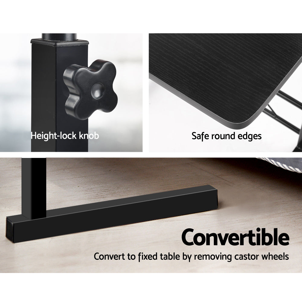 Marlook Laptop Desk Table Adjustable 60CM Black