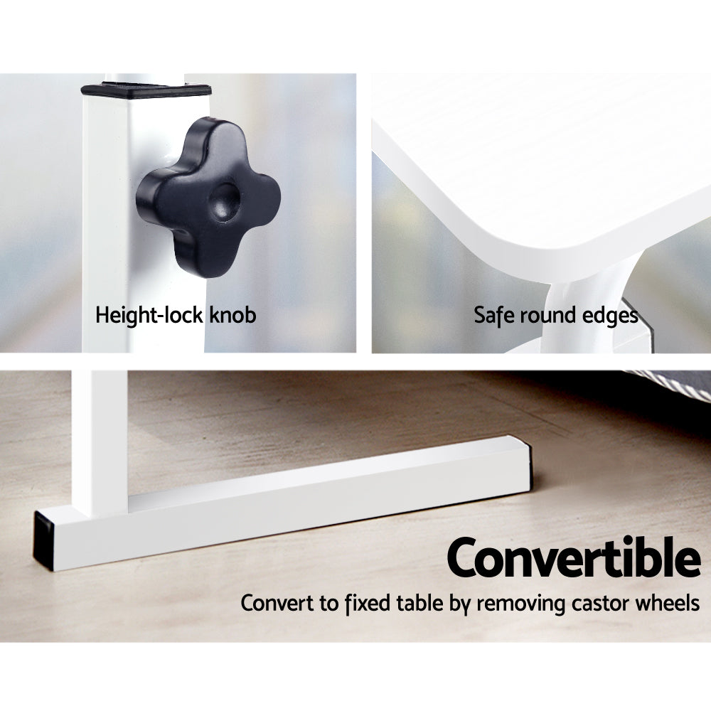 Marlook Laptop Desk Table Adjustable 60CM White