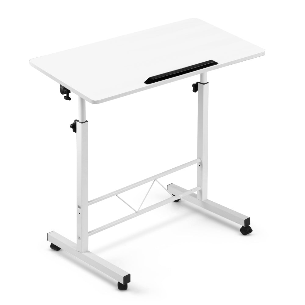 Marlook Laptop Desk Table Adjustable 80CM White