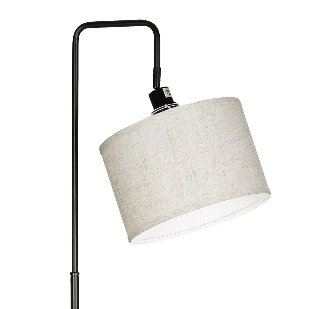 Marlook Floor Lamp 2 Tier Shelf Storage LED Light Stand Home Room Adjustable Head