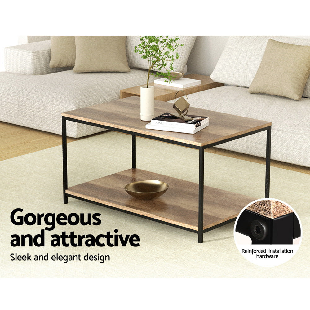 Marlook Coffee Table Rectangular 93CM Walnut Olin