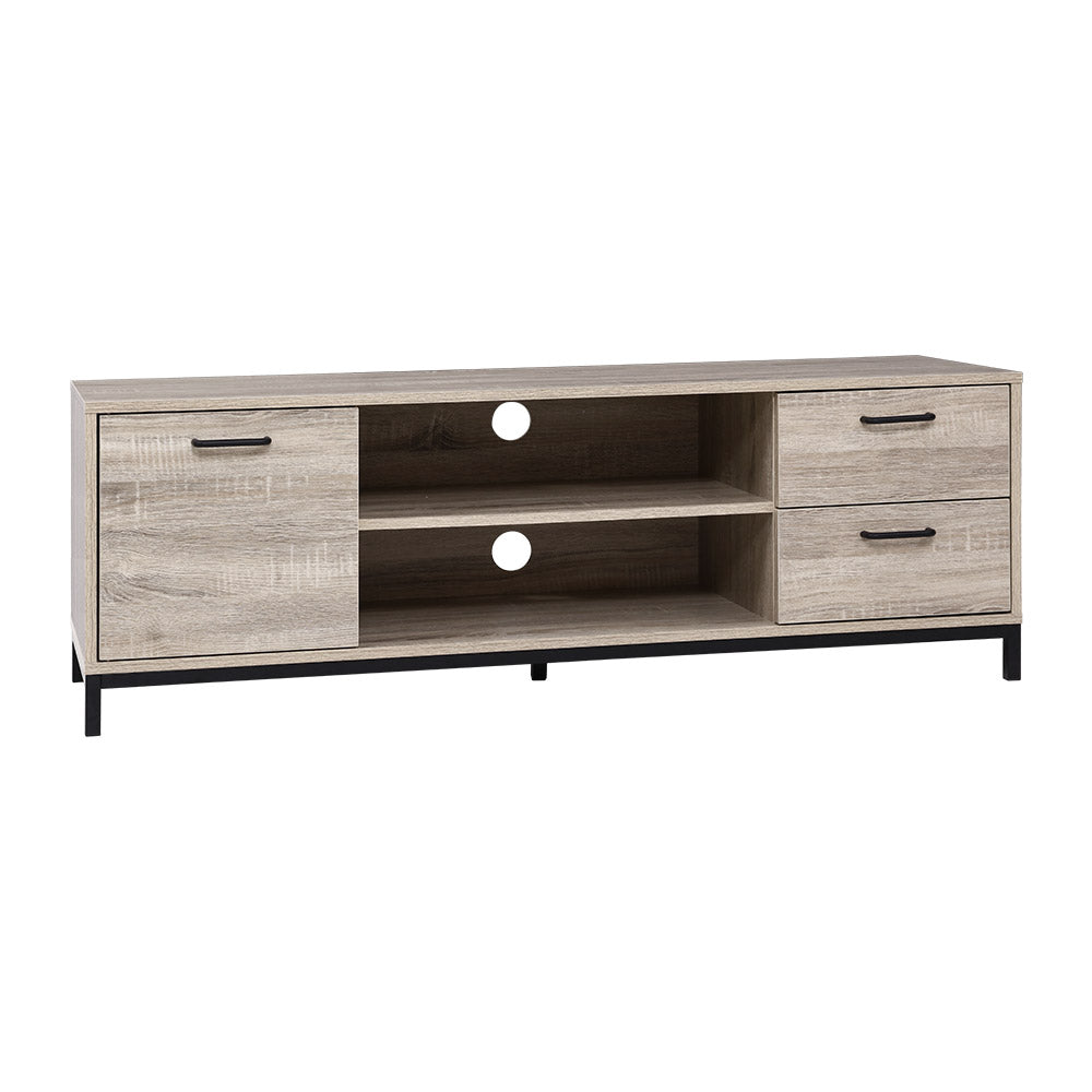 Marlook TV Cabinet Entertainment Unit 132cm Pine Tania