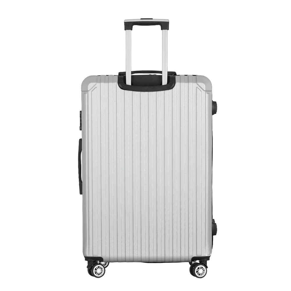 Marlook 28'' Luggage Travel Suitcase Set TSA Carry On Hard Case Light Grey