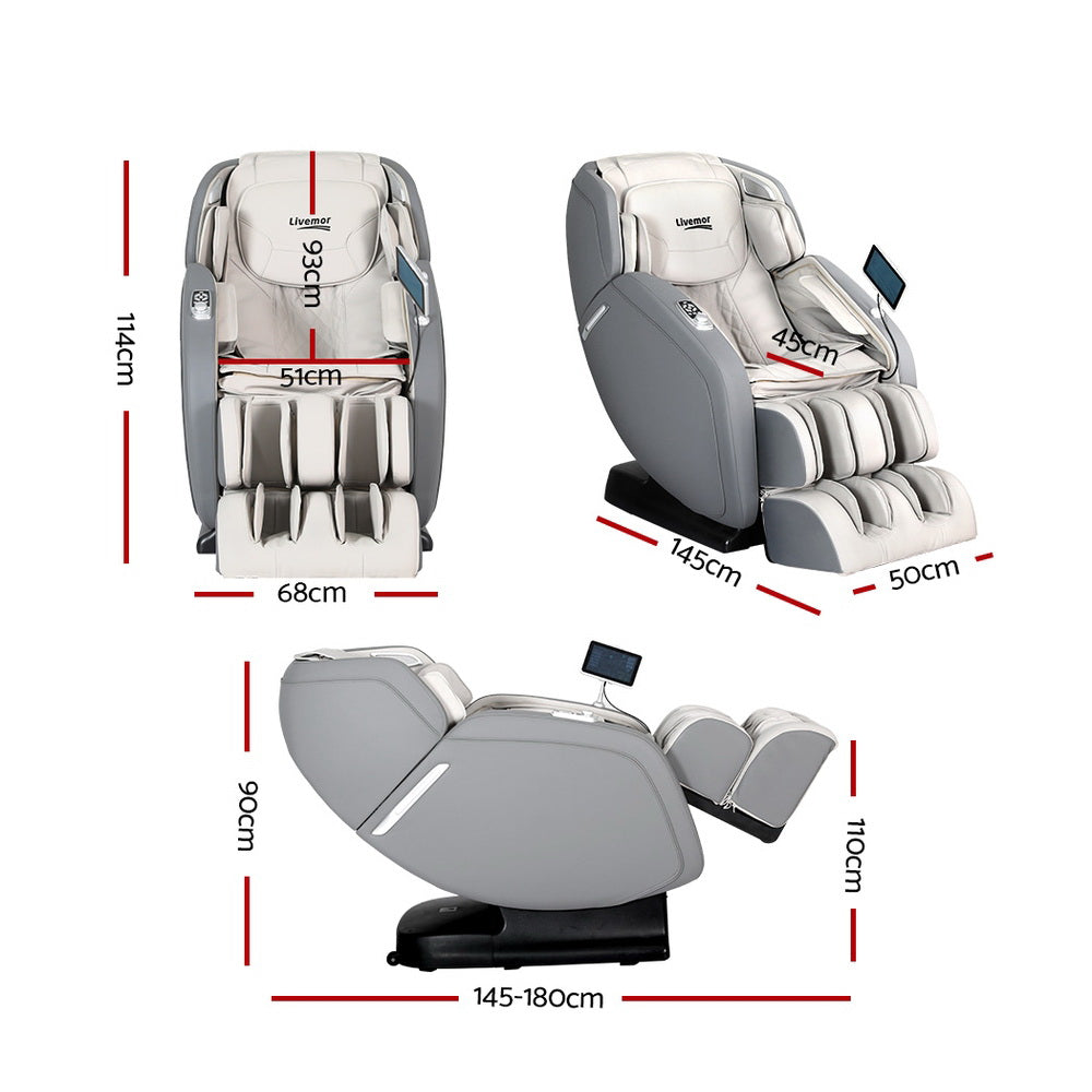 Marlook 4D Massage Chair Electric Recliner Home Massager Gary