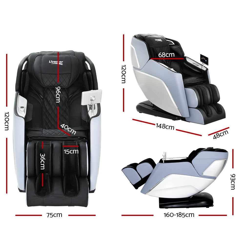 Marlook 4D Massage Chair Electric Recliner Home Massager Garin