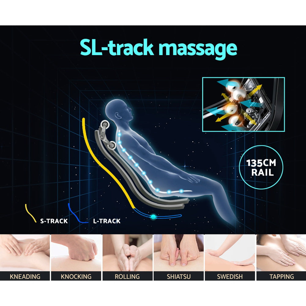 Marlook 4D Massage Chair Electric Recliner Home Massager Garin