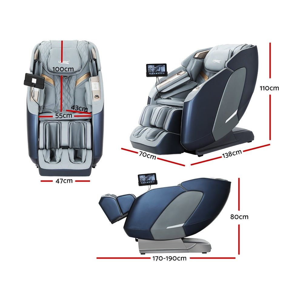 Marlook 4D Massage Chair Electric Recliner Double Core Mechanism Massager Melisa