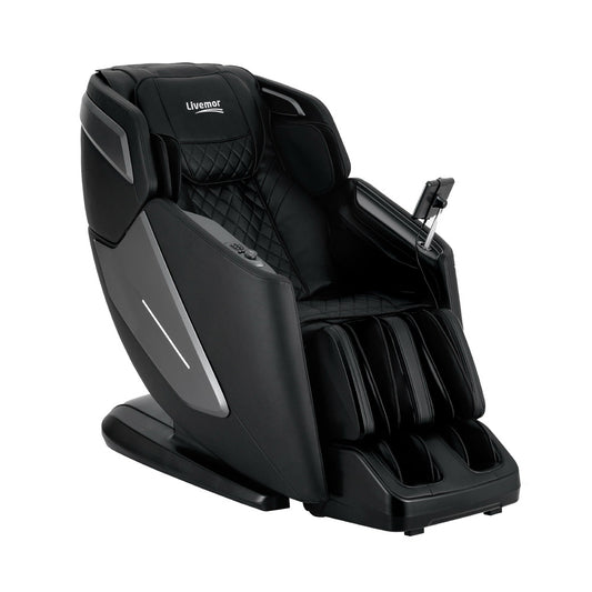 Marlook 4D Massage Chair Electric Recliner Home Massager Black