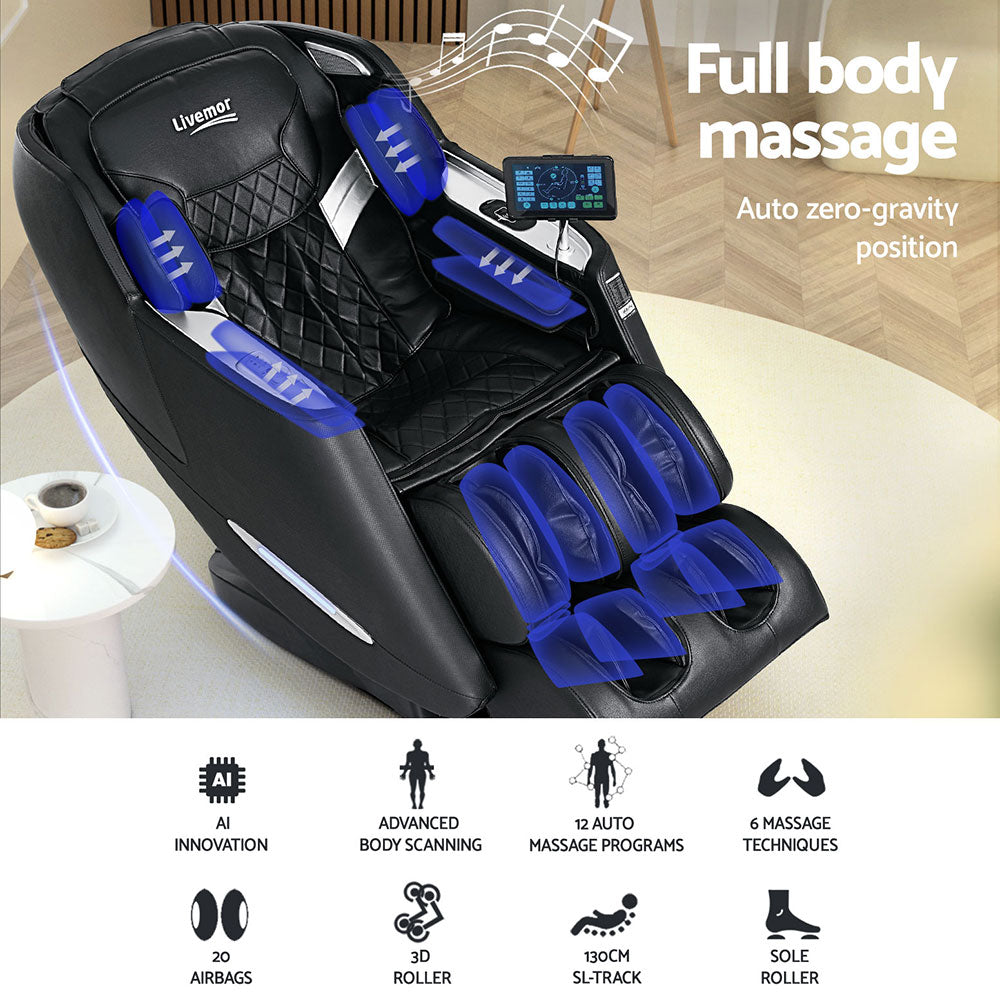 Marlook Massage Chair Electric Recliner Home Massager Oren