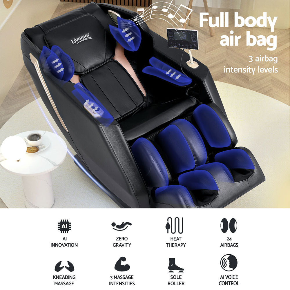 Marlook Massage Chair Electric Recliner Home Massager Baird