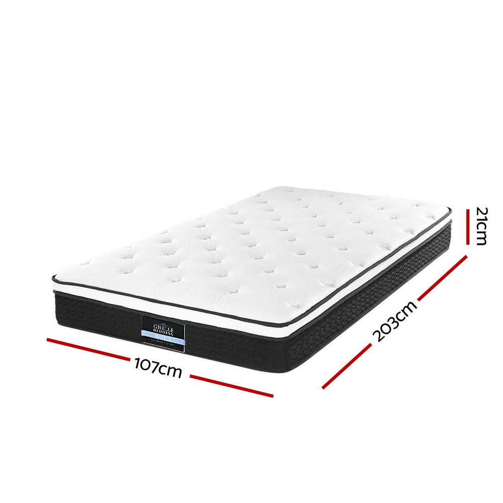 Marlook Bedding 21cm Mattress Euro Top King Single
