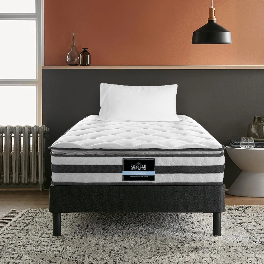 Marlook Bedding 21cm Mattress Pillow Top Single