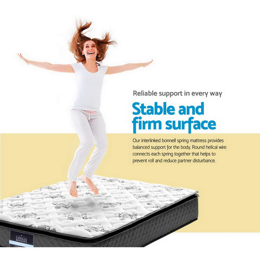 Marlook Bedding 24cm Mattress Pillow Top King Single