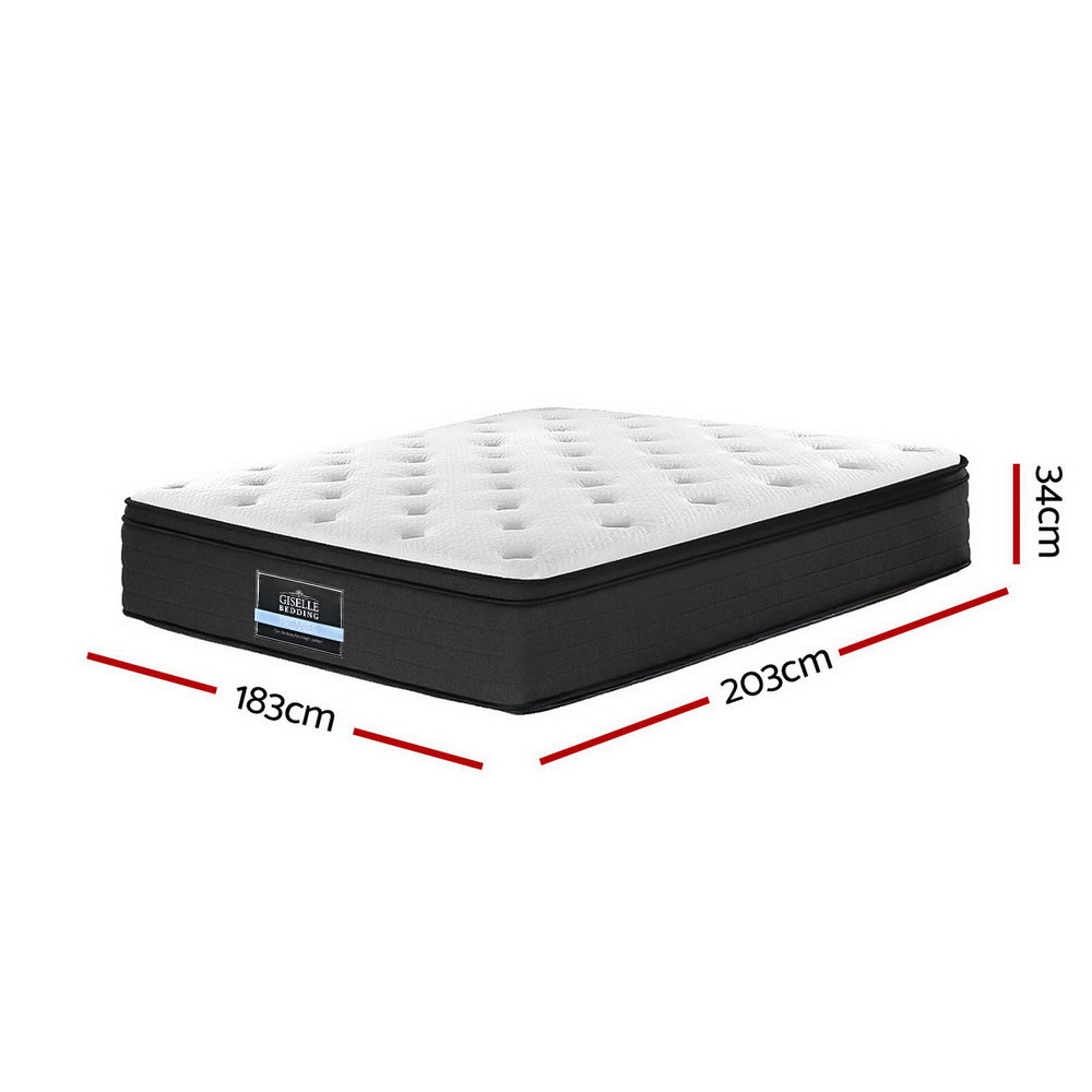 Marlook Bedding 34cm Mattress Euro Top King