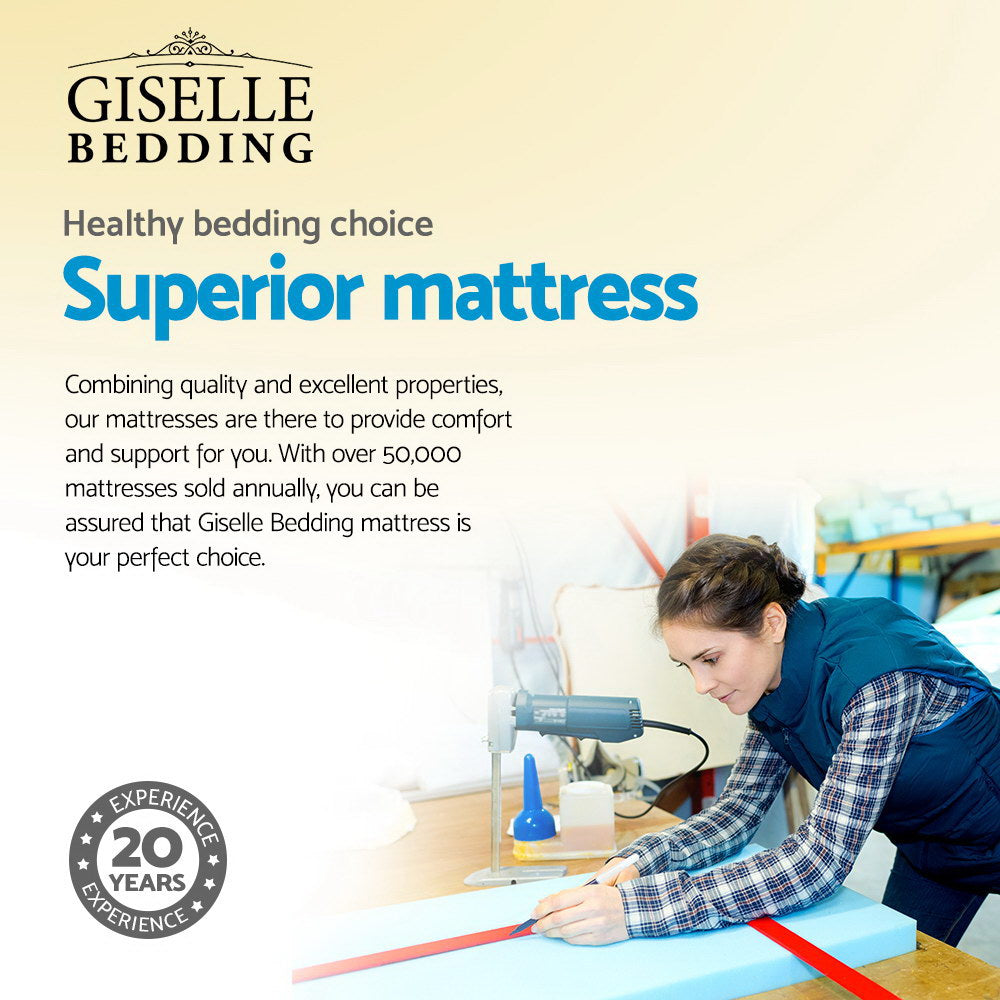 Marlook Bedding 32cm Mattress Euro Top Double