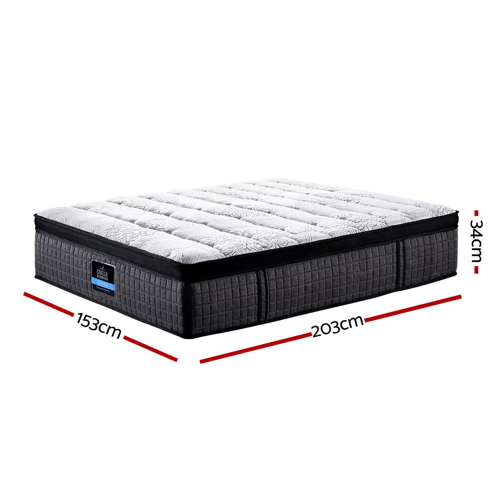 Marlook Bedding 34cm Mattress 9 Zone Latex Foam Queen