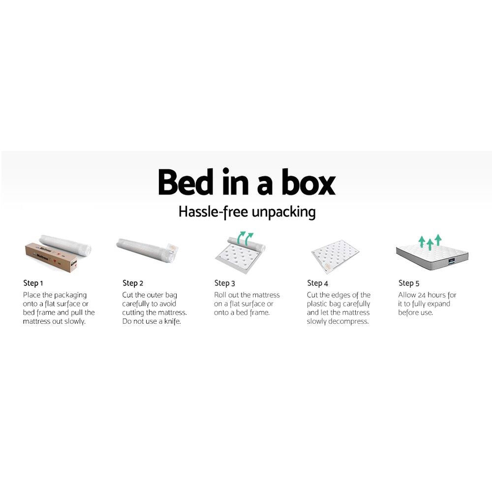 Marlook Bedding 32cm Mattress Euro Top King