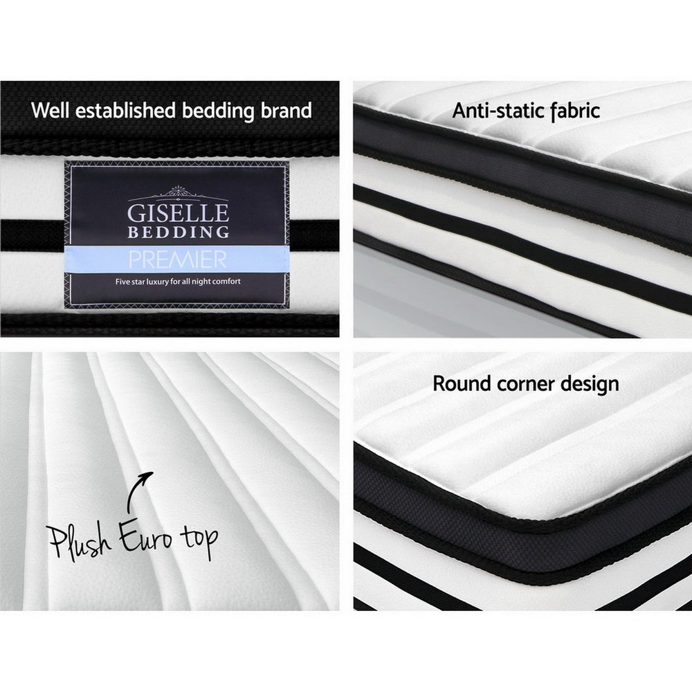 Marlook Bedding 27cm Mattress Euro Top Double