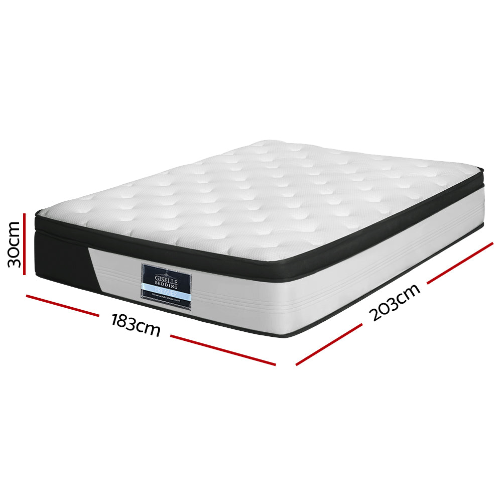 Marlook Bedding 30cm Mattress Euro Top King