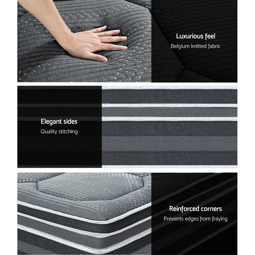 Marlook Bedding 35cm Mattress Bamboo Cover Queen