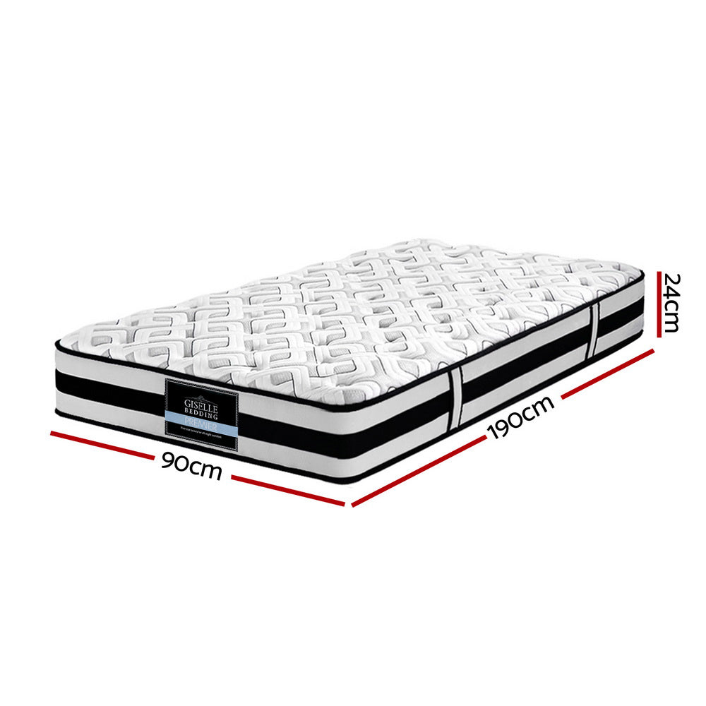 Marlook Bedding 24cm Mattress Super Firm Single