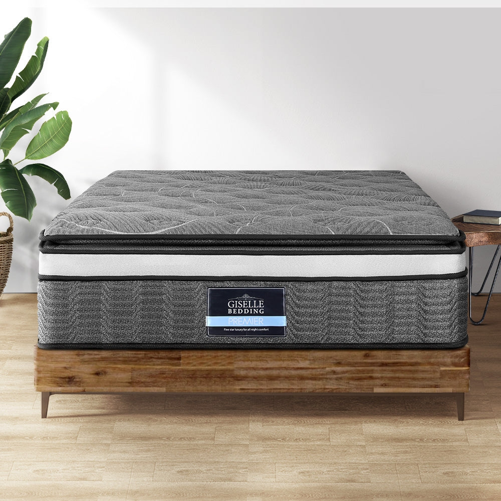 Marlook Bedding 34cm Mattress Double Layer Pocket Spring Queen