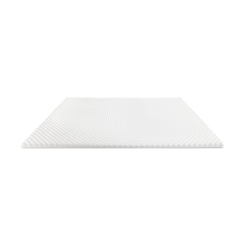 Marlook Bedding Memory Foam Mattress Topper Egg Crate 5cm Queen