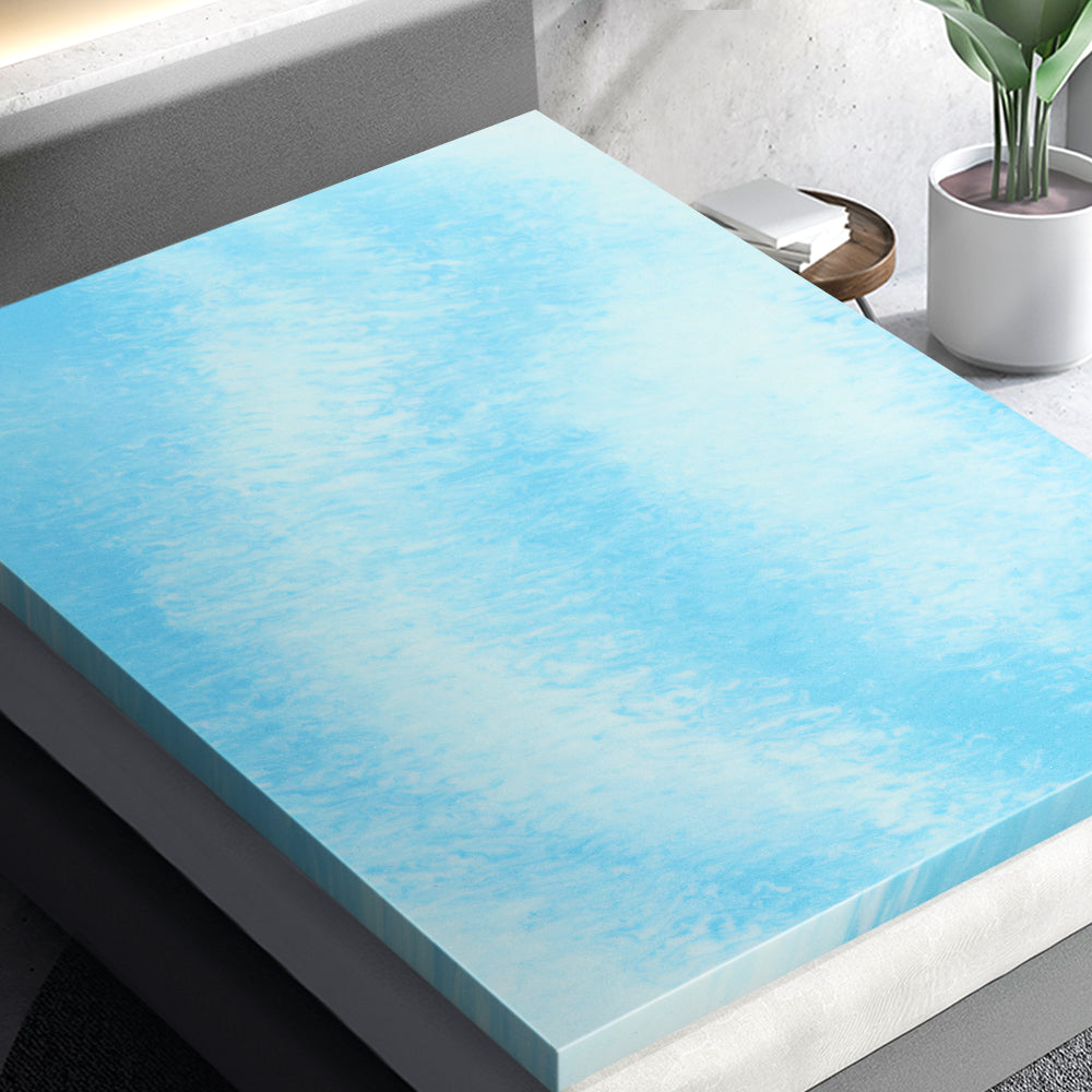 Marlook Bedding Memory Foam Mattress Topper Gel 5cm Queen